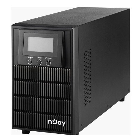 UPS nJoy Aten PRO 1000, 1000VA800W, On-line double convension UPS, LCD Display, 3 Prize Schuko cu Pr